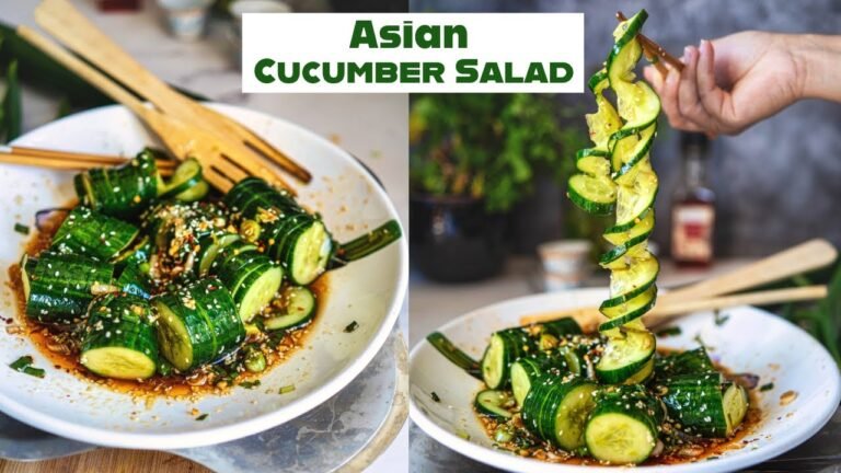 Crunchy Asian Cucumber Salad