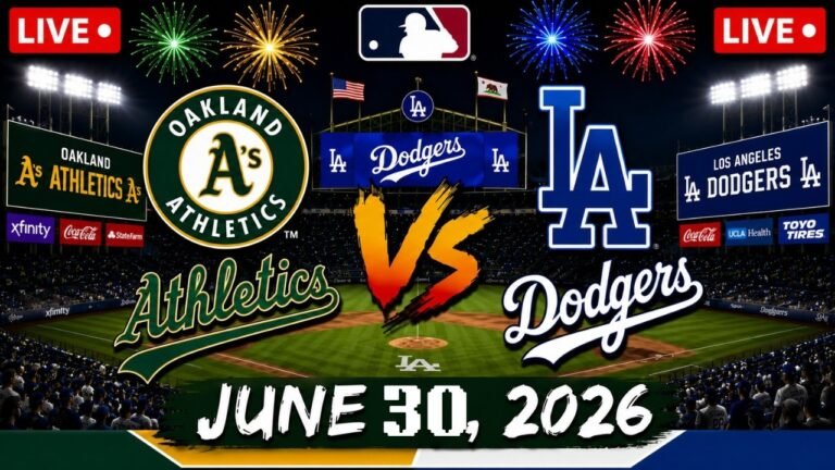 dodgers vs athletics